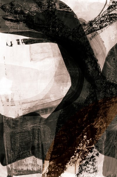 Abstracte sepia-streken door cartissi