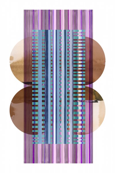 Abstracte gestreepte cirkels door cartissi