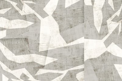 Abstracte houten vormen door cartissi