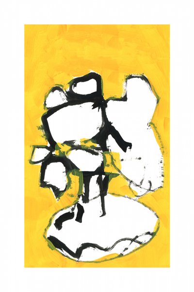 Opvallende abstracte vormen door cartissi
