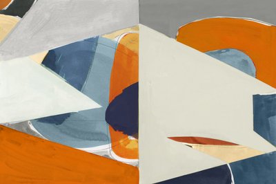 Gedurfde geometrische abstracte kunst door cartissi