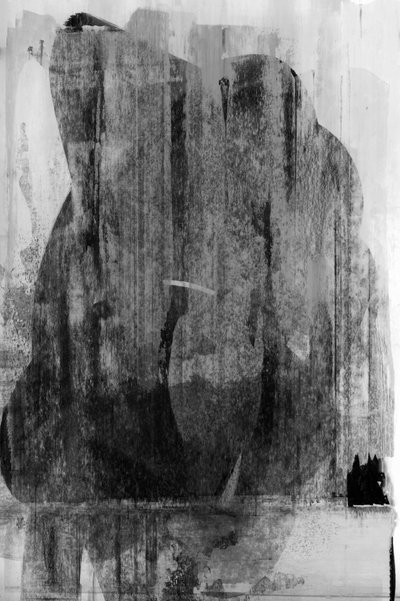 Donkere abstracte omhelzing door cartissi