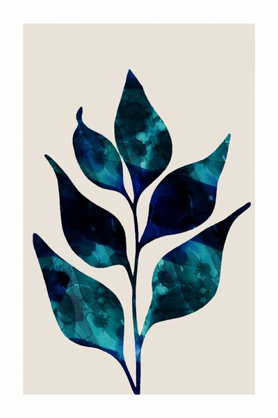 Deep Blue Botanicals door cartissi
