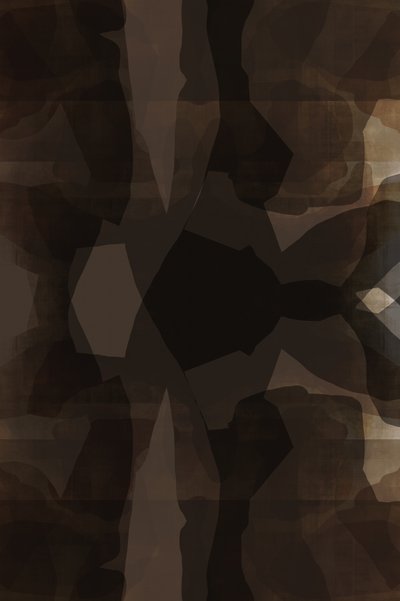 Diepbruin Abstract door cartissi