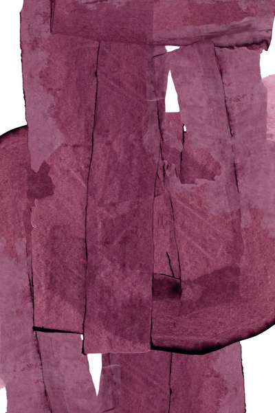 Diep paars - Abstract door cartissi