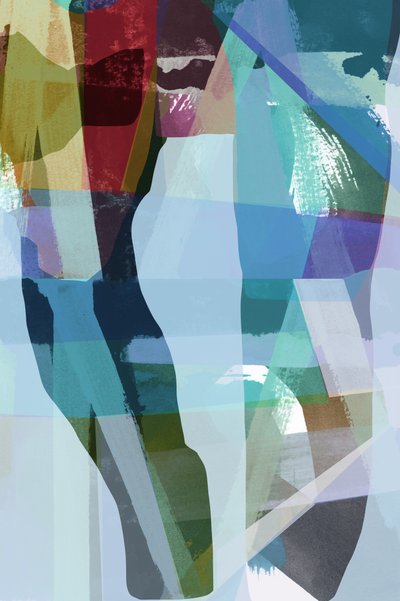 Dynamische abstracte poten door cartissi