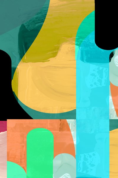 Vloeiend abstract ontwerp door cartissi