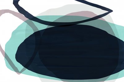Vloeiende abstracte vormen door cartissi
