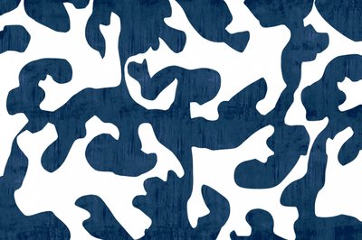 Vloeiend indigo-patroon door cartissi