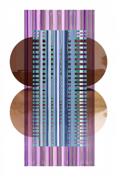 Gelaagd abstract ontwerp door cartissi