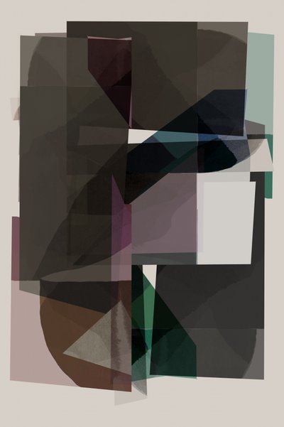 Gelaagde abstracte vormen door cartissi