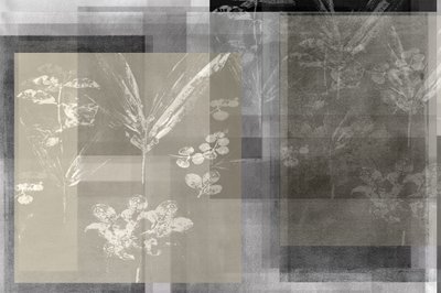 Gelaagde botanische abstractie door cartissi