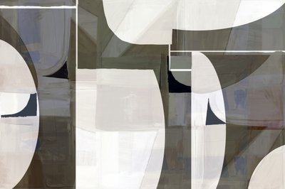 Moderne abstracte rondingen door cartissi
