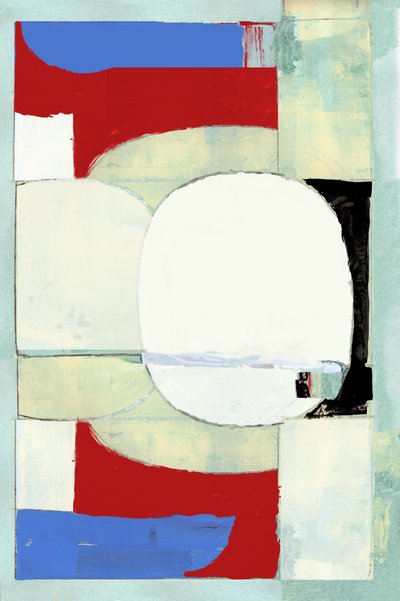 Moderne abstracte geometrische kleuren door cartissi