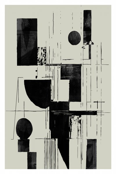 Moderne abstracte geometrie door cartissi