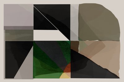 Moderne abstracte vormen door cartissi