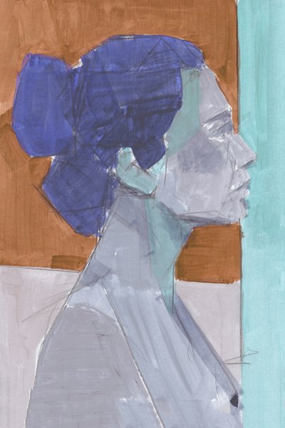 Modern Blue-profiel door cartissi