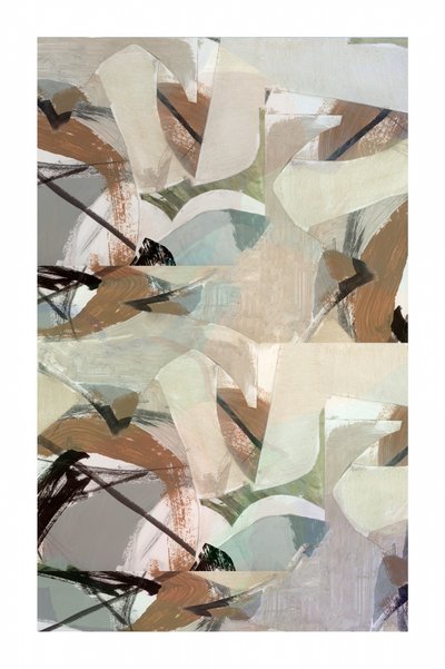 Modern, ingetogen abstract door cartissi