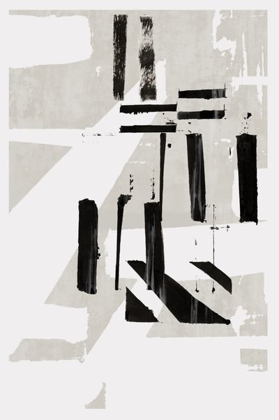 Monochrome abstracte lijnen door cartissi