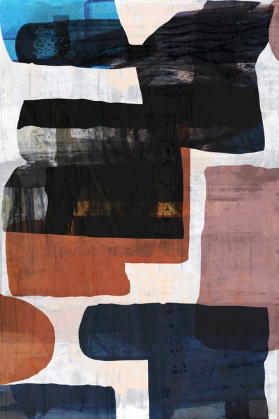 Ingetogen abstracte vormen door cartissi