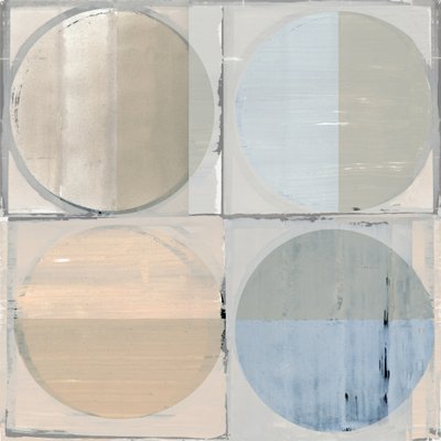 Gedempte geometrische cirkels door cartissi