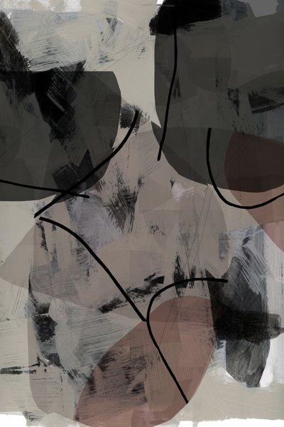 Organische abstracte vormen door cartissi