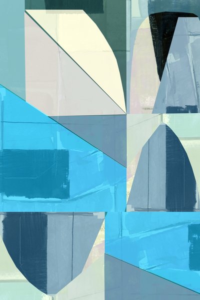 Rustige abstracte geometrie door cartissi