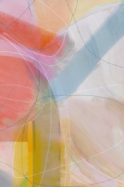 Zachte abstracte stroming door cartissi
