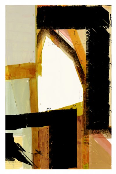 Gestructureerde abstracte kunst door cartissi