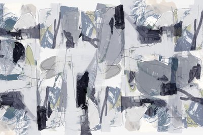 Subtiele abstracte vormen door cartissi