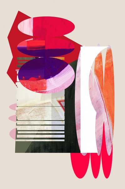Levendige abstracte vormen door cartissi