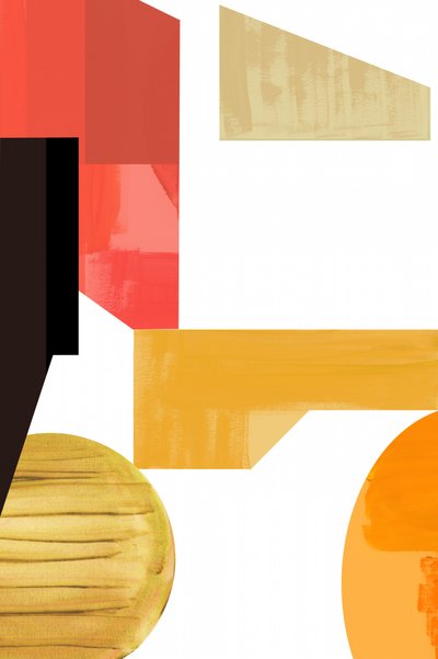 Levendige abstracte vormen door cartissi
