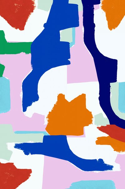 Levendige abstracte vormen door cartissi