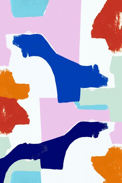 Levendige abstracte vormen door cartissi