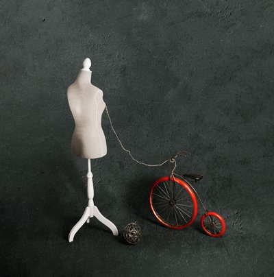 Mannequin Rode Fiets door chenyi wang