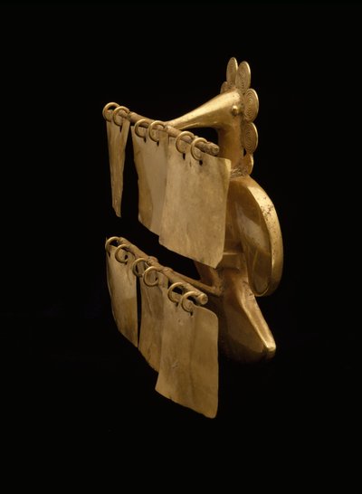 Curassow Hanger met Kwastjes door civilization Quimbaya