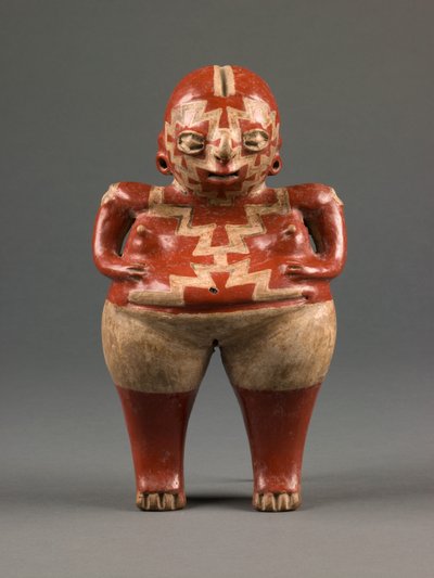 Vrouwenfiguur, Late Formatieve periode, ca.500-0 v.Chr. (keramiek) door culture Chupícuaro