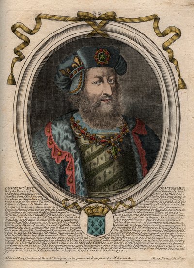Portret van Lodewijk IV d