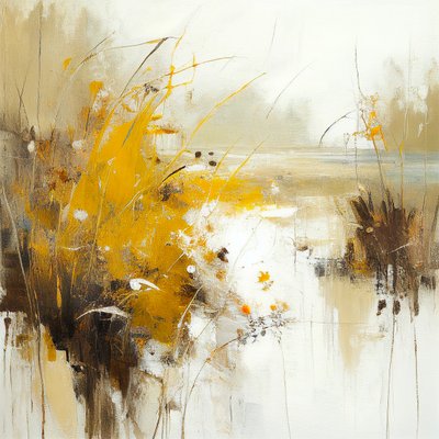 Abstract moeras moeras door F. Abderrahim