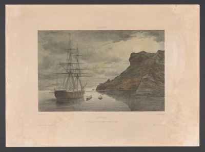 Fort Nassau en het Schottegat door jonkheer Jacob Eduard van Heemskerck