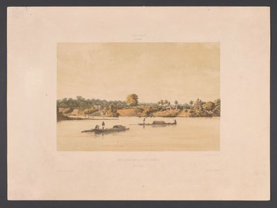 Waterkant en rede te Paramaribo door jonkheer Jacob Eduard van Heemskerck
