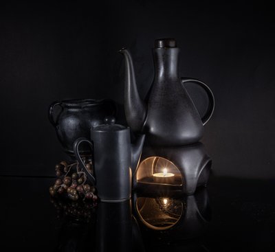 Dark Ceramics Kaarsengloed door larryliu