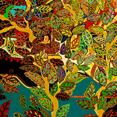Toronto Tree, 2017 (gemengde techniek) door linda arthurs
