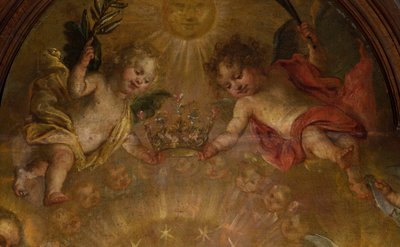 Parochiekerk (Sint-Walburgakerk). Schilderij. Nicolas De Liemaeckere door or Liemaecker Nicolaas de Liemakere