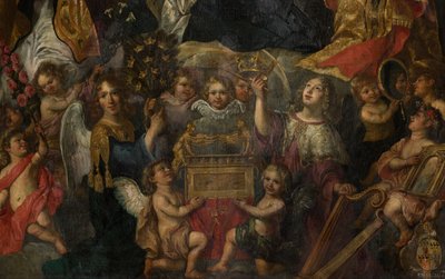 Parochiekerk (Sint-Walburgakerk). Schilderij. Nicolas De Liemaeckere door or Liemaecker Nicolaas de Liemakere