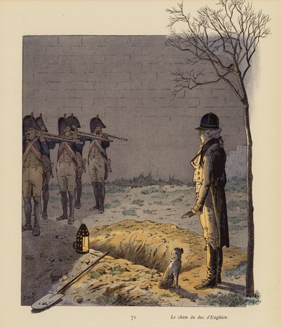 De hond van de hertog van Enghien door pseudonym for Onfray de Breville Jacques Job