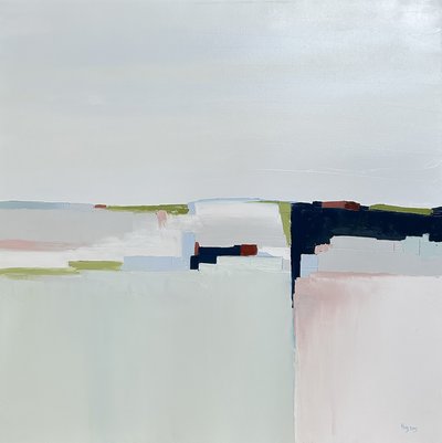 Rustig abstract landschap door sandrine