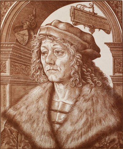 Portret van Johannes Paumgartner door the Elder Hans Burgkmair