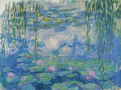 Waterlelies, 1916-19 (zie ook detail 382331) door Claude Monet