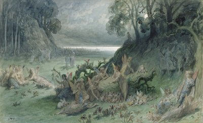 The Fairy Festival door Gustave Dore